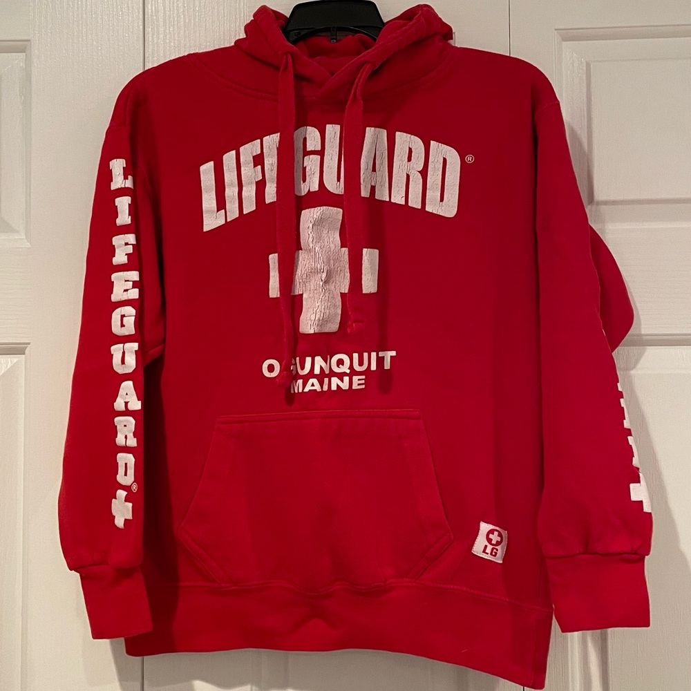 Lifeguard Hoodie Ogunquit Maine